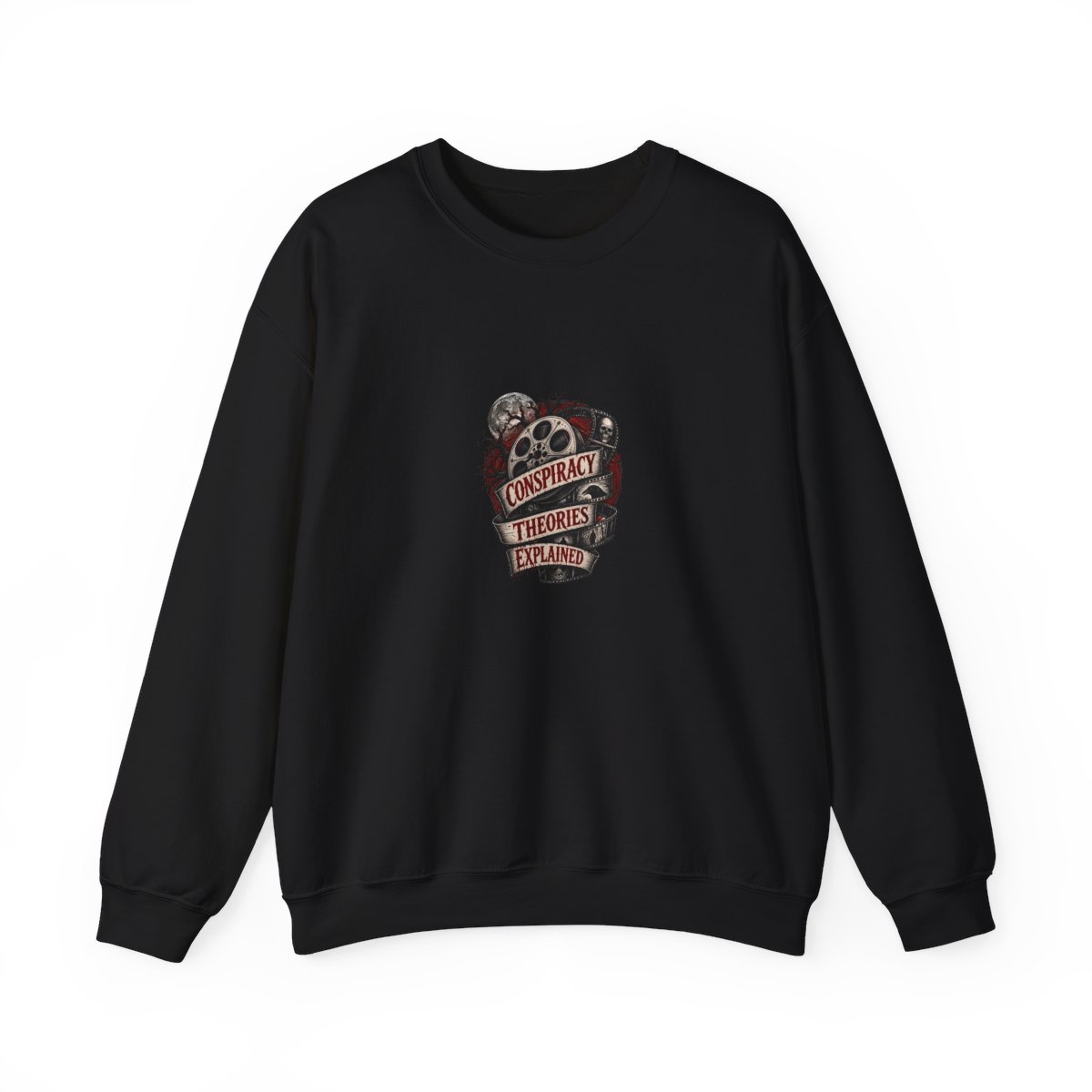 Wendigoon "CONSPIRACY THEORIES EXPLAINED" Crewneck - Official Sweatshirts merchandise
