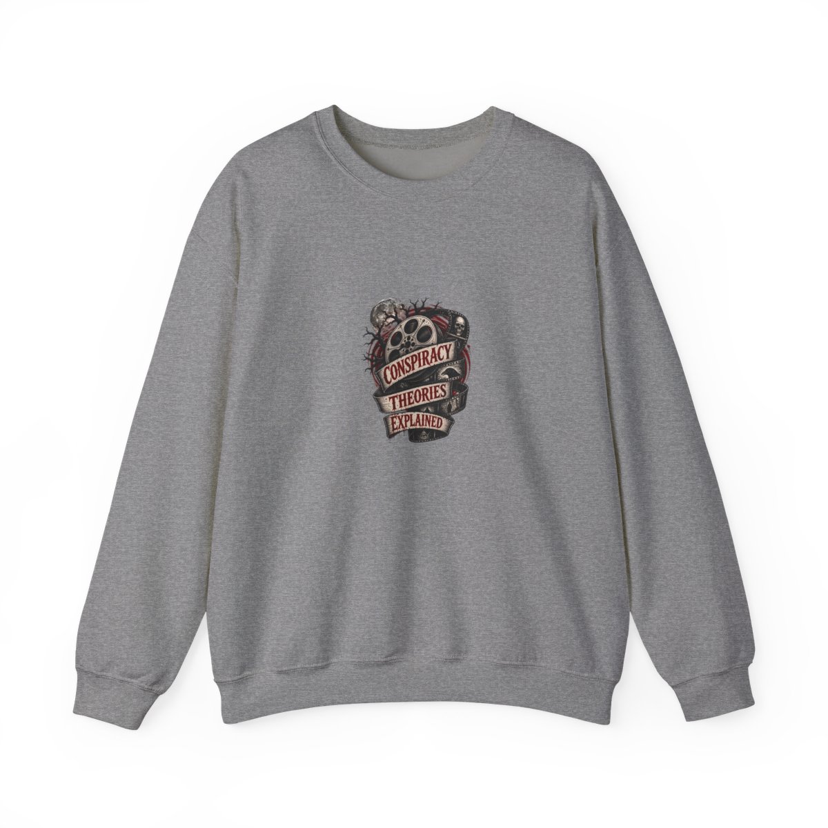 Wendigoon "CONSPIRACY THEORIES EXPLAINED" Crewneck - Wendigoon official Sweatshirts merch
