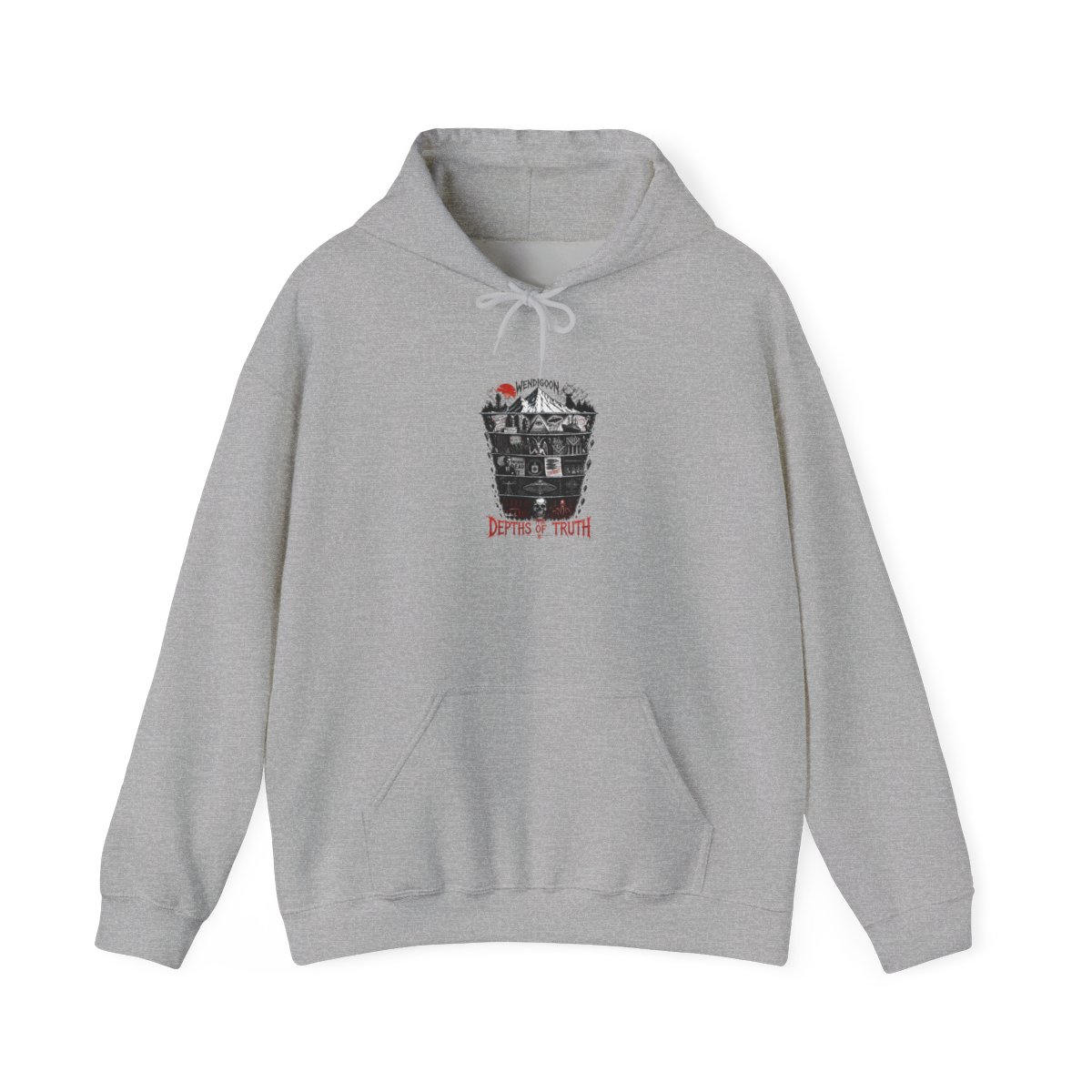 Wendigoon "Conspiracy Theory Iceberg" Hoodie - alternate angle 3, merchandise