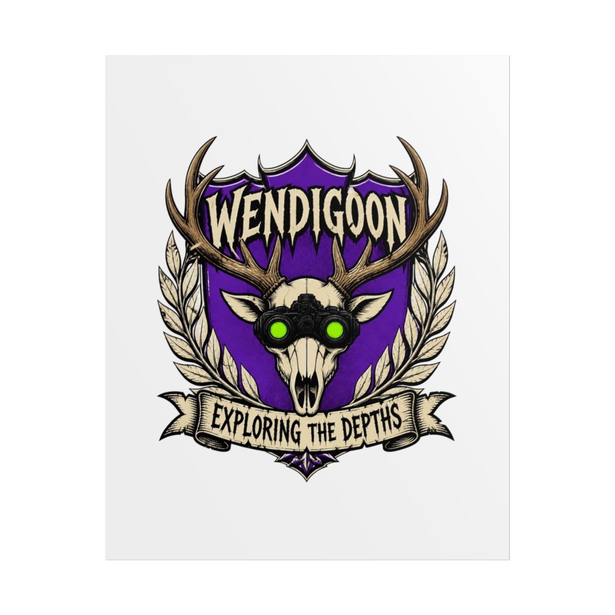 Wendigoon "Exploring the Depths" Poster - Official Accessories merchandise