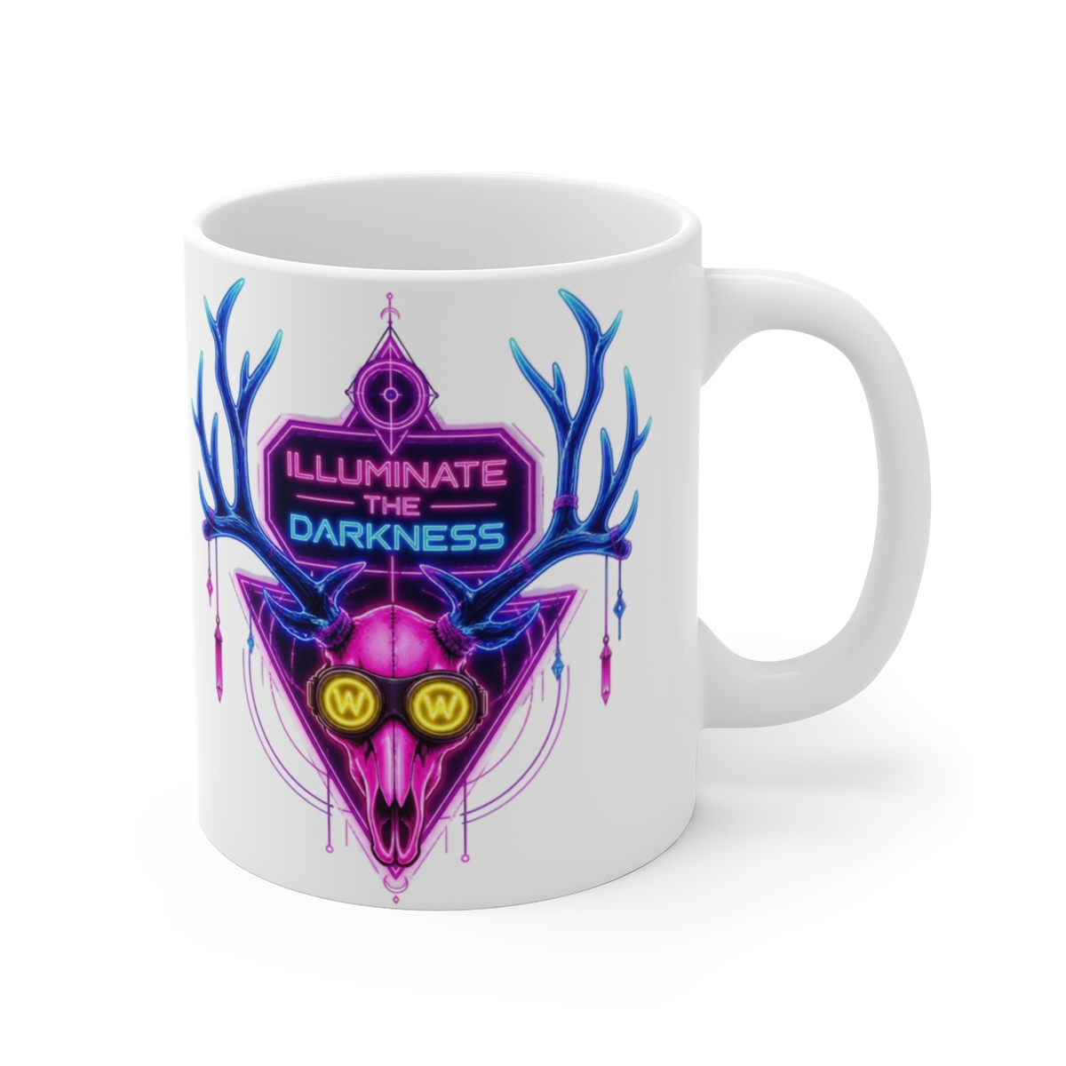 Wendigoon "Illuminate the Darkness" White Mug